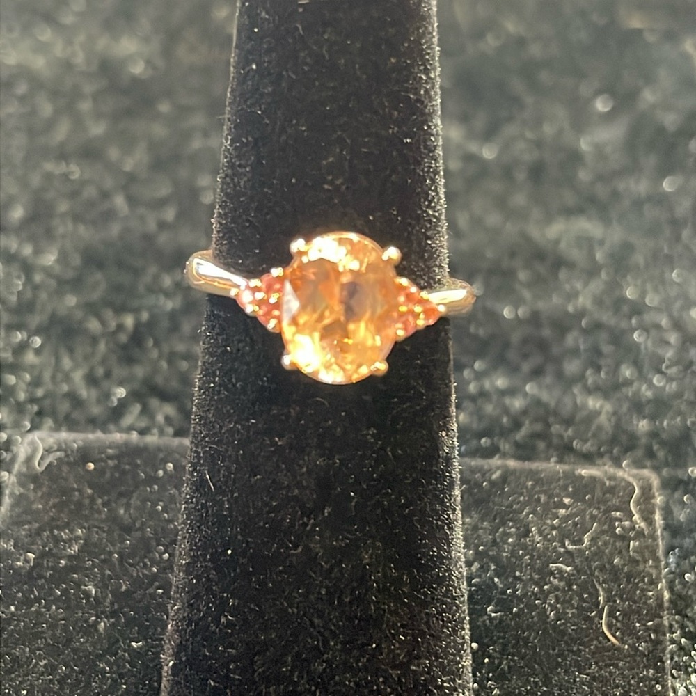 Morganite Ring in Rose Gold